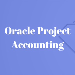 Oracle Project Accounting
