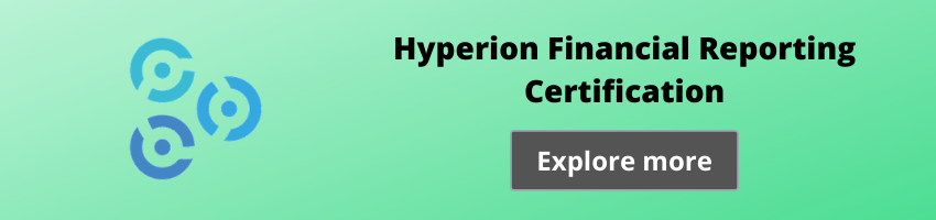 Hyperion Financial Reporting Training