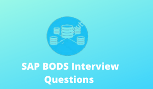 SAP BODS Interview Questions
