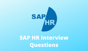 SAP HR Interview Questions
