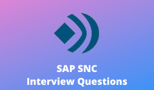 SAP SNC Interview Questions