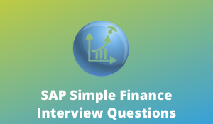 SAP Simple Finance Interview Questions