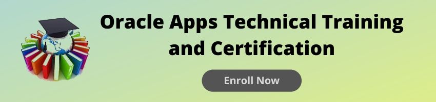 Oracle Apps Techical Training