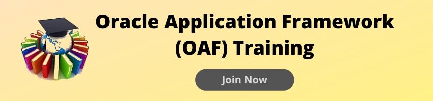 Oracle OAF Training