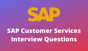 SAP Customer Services