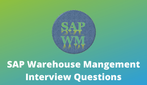 SAP Warehouse Mangement Interview Questions