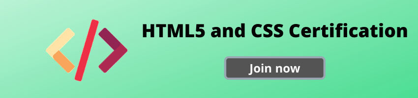 HTML5 and CSS Course