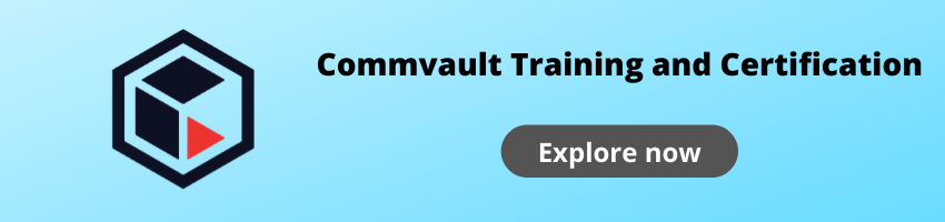 Commvault Live Training