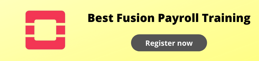 Fusion Payroll Training