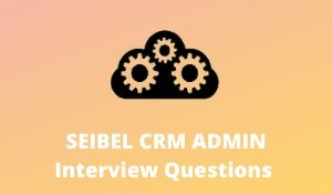 SEIBEL CRM ADMIN Interview Questions