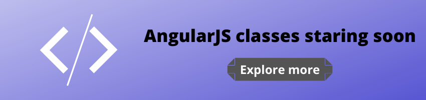 AngularJS course