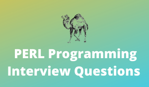 PERL Interview Questions