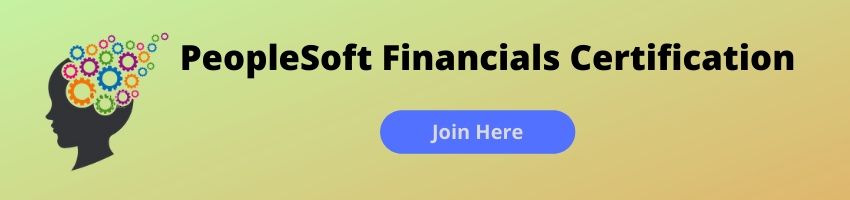 Peoplesoft Financials