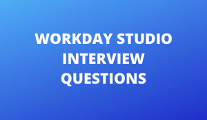 WORKDAY STUDIO