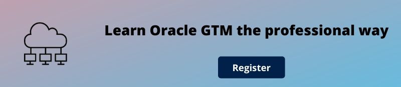 Oracle GTM Training