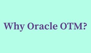 ORACLE OTM TRAINING