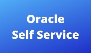 Oracle Self Service