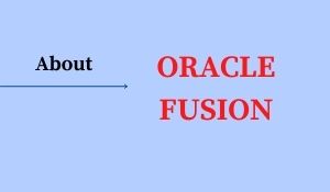 ORACLE FUSION FINANCIALS