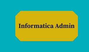 Informatica Admin Training