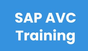 SAP AVC Training
