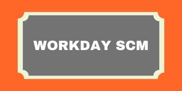 Workday SCM Training