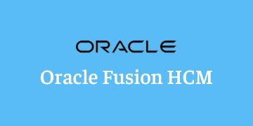 Oracle Fusion HCM Cloud Training