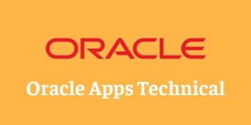 ORACLE APPS TECHNICAL TRAINING