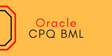 Oracle CPQ BML Training | Online Training