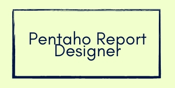Pentaho Report Designer Training