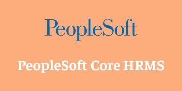 PEOPLESOFT CORE HRMS TRAINING