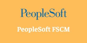 PEOPLESOFT FSCM TRAINING